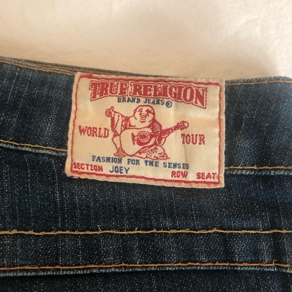 True Religion Joey Twisted Leg Jeans • Sz 26 - Picture 5 of 7